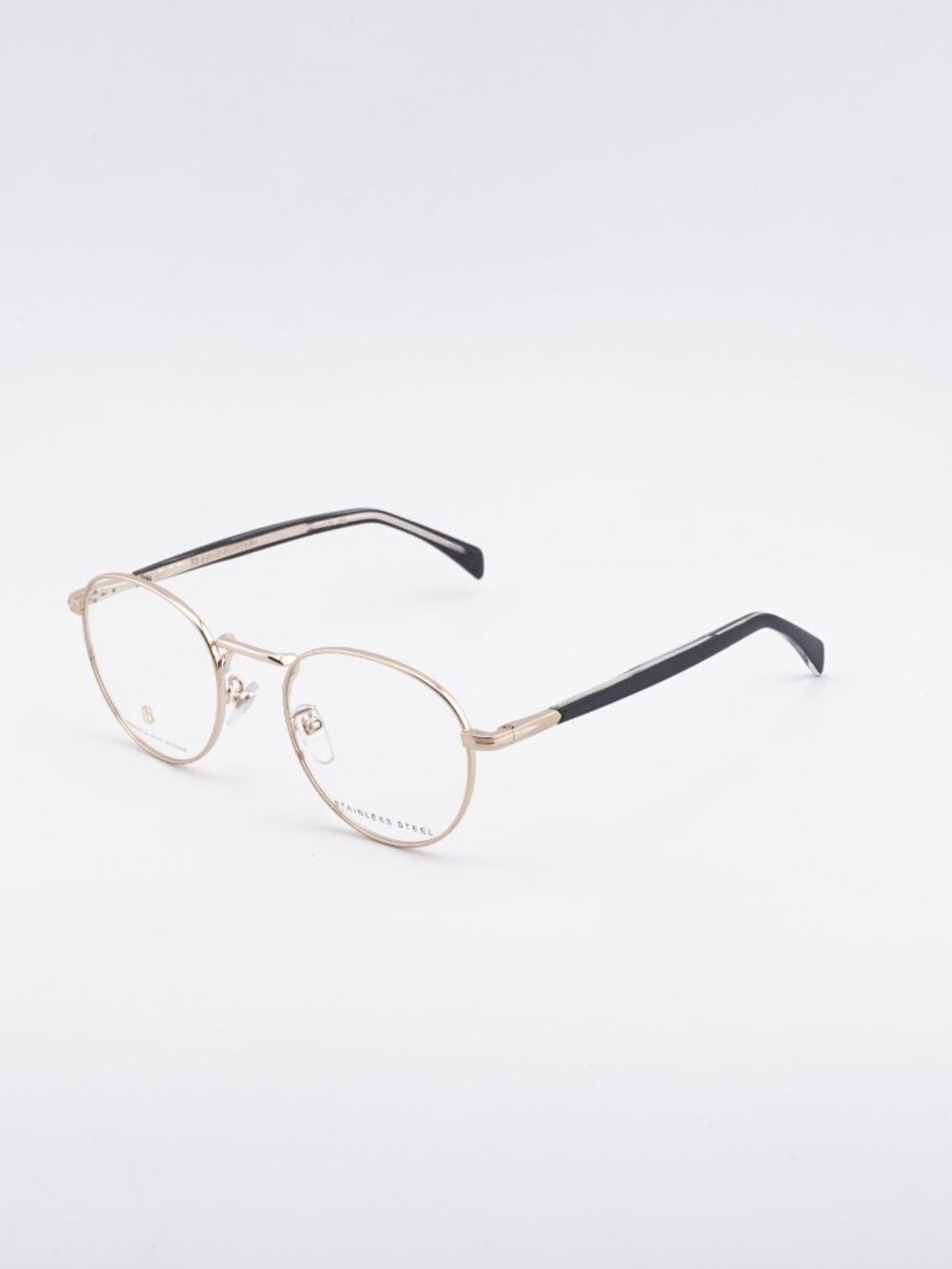 David Beckham DB 1127 0RHL 00 Eyeglasses Gold 51mm Round Frame